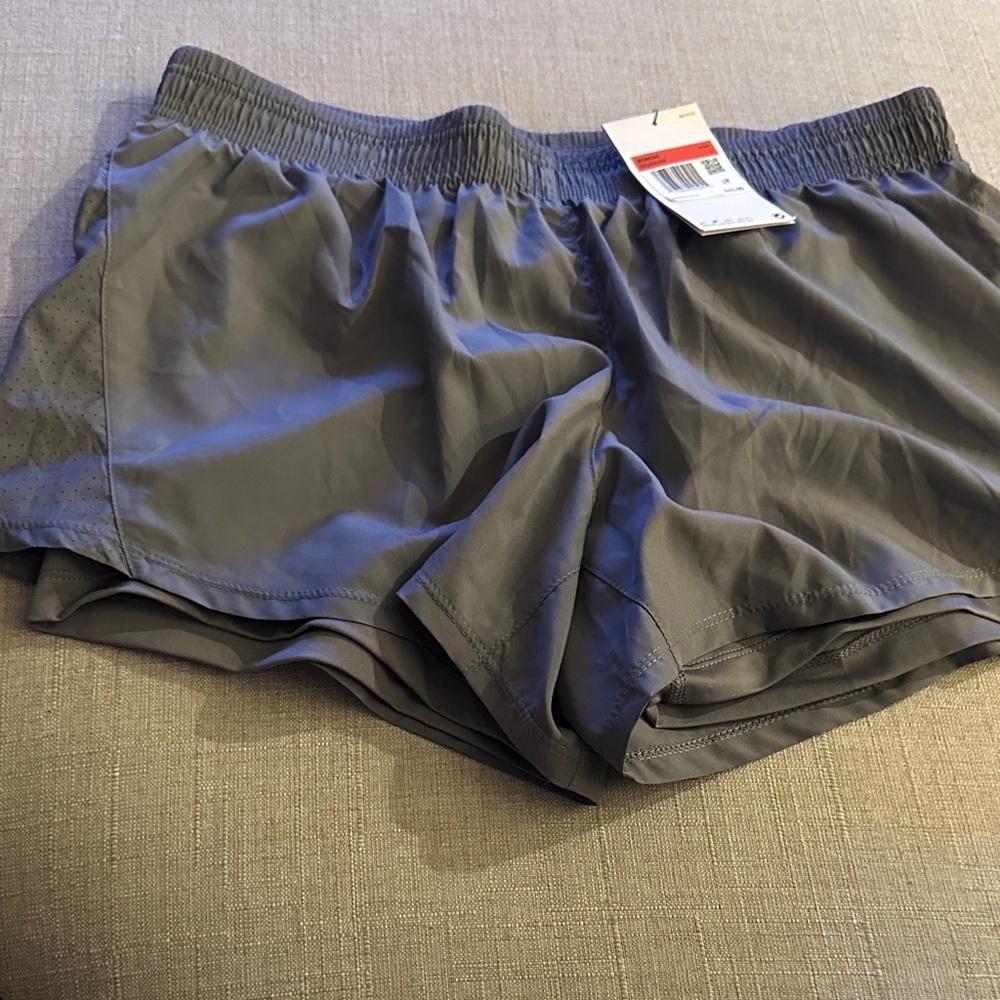 Nike Women's Gray Athletic Shorts